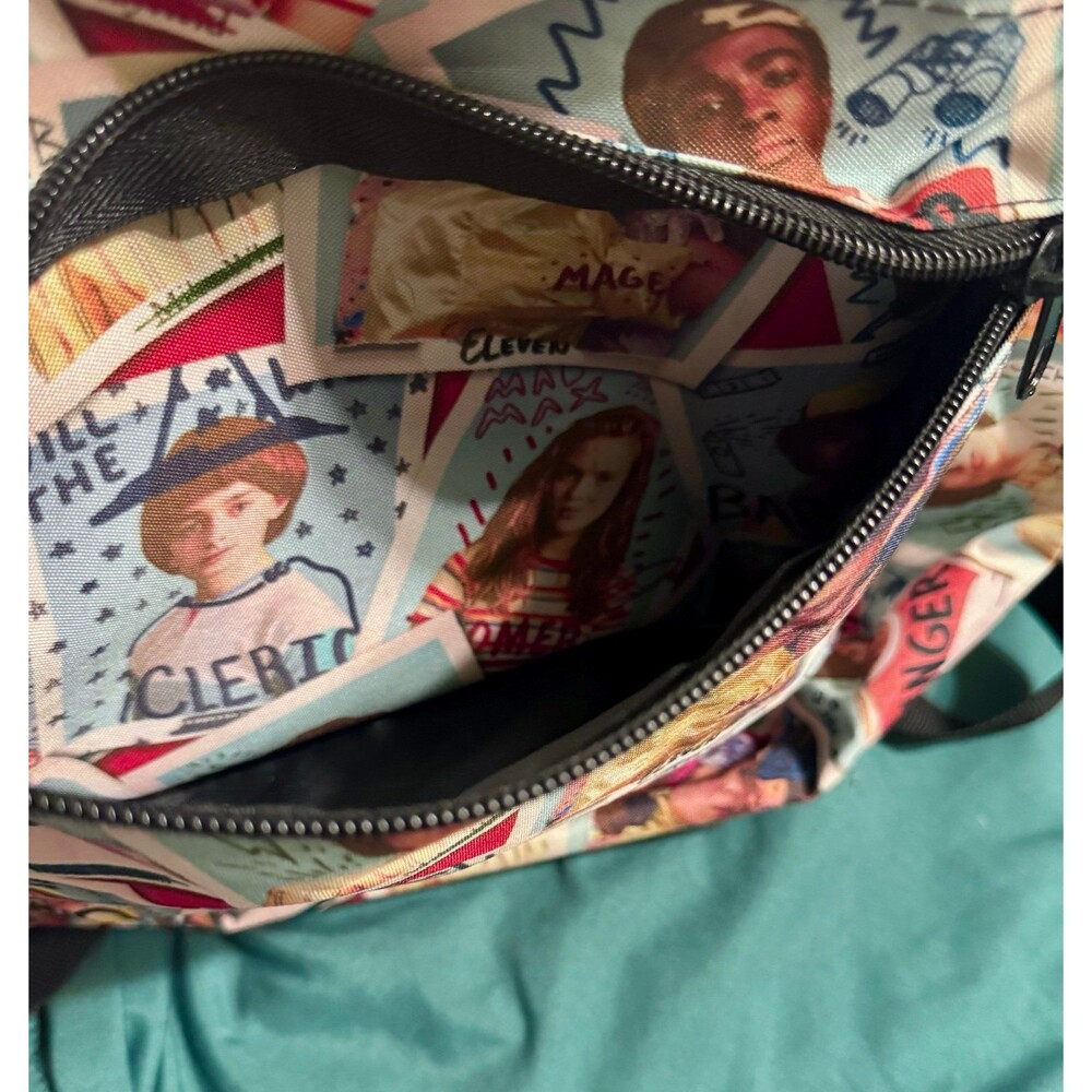 Stranger Things All Over Print Backpack - Picture 6 of 8